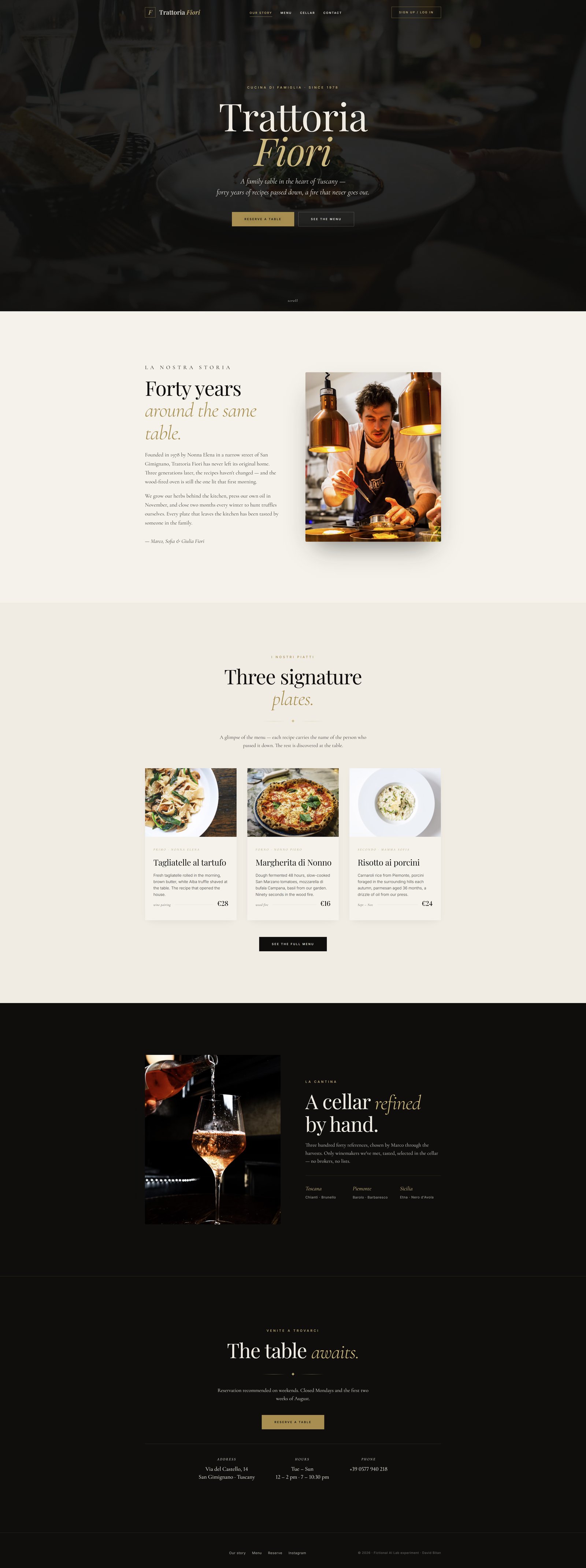 Trattoria Fiori — screenshot 1
